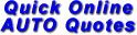 Quick Online AUTO Quotes